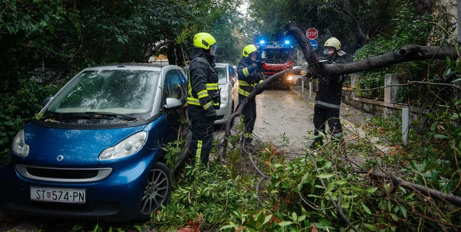 V Splitu bo škoda precejšnja. FOTO: Tom Dubravec/Cropix 