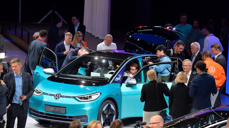 Fotografija: Volkswagen stavi na električne avotmobile, a svojo novo platformo ponuja tudi drugim interesentom. Foto AFP