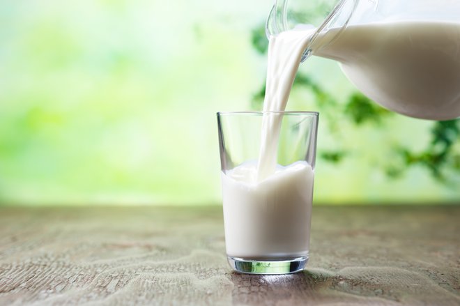 Znanstveniki, ki so raziskovali učinke uživanja mleka na mišice po telesnem naporu, so ugotovili številne dobre učinke, ki jih v praksi nemalokrat hočemo doseči s »športno« vrsto hrane. FOTO: Shutterstock