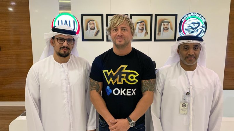 Fotografija: Zlatko Mahić se je v Bahrajnu združil z organizacijo Brave FC, ki je v lasti šejka Khalida bin Hamada Al Khalife. FOTO: WFC