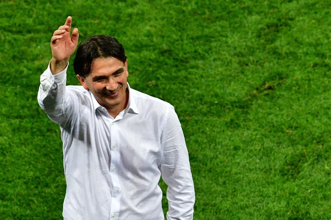 Hrvaški selektor Zlatko Dalić je previden. FOTO: AFP