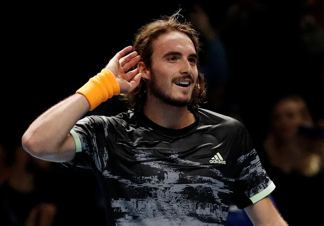 Stefanos Tsitsipas je že v premiernem nastopu na mastersu prišel (vsaj) do finala. FOTO: Reuters