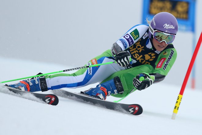 Med vodilnimi zvezdnicami slovenskega športa je vsekakor alpska smučarka Ilka Štuhec. FOTO: Tomi Lombar/Delo