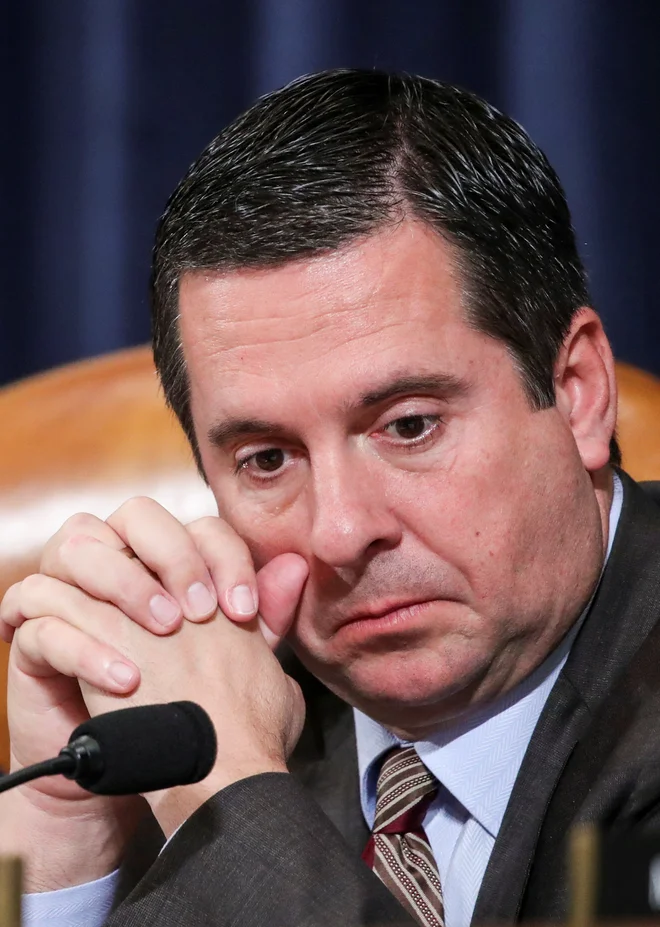 Republikanski kongresnik Devin Nunes zagovarja Trumpa. Foto Jonathan Ernst Reuters
