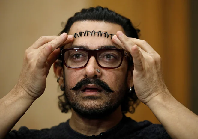 Amir Khan velja za enega od najvplivnejših predstavnikov indijske kinematografije. FOTO: Edgar Su/Reuters