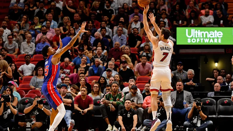 Fotografija: V Miamiju se je Goran Dragić z družino ustalil in obenem uživa v igranju košarke. FOTO: USA TODAY Sports