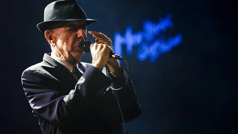 Fotografija: Leonard Cohen je umrl 7. novembra 2016 na svojem domu v Los Angelesu. FOTO: Valentin Flauraud/Reuters