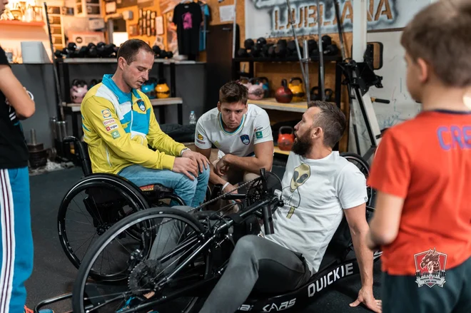 FOTO: OnkoMan in Reebok Crossfit Ljubljana