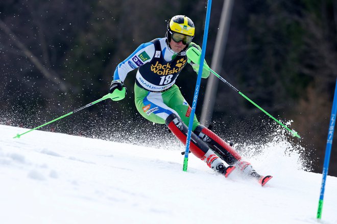 Vrhničan ne bo le slalomiral, tekmoval bo tudi v superveleslalomu  FOTO: Reuters