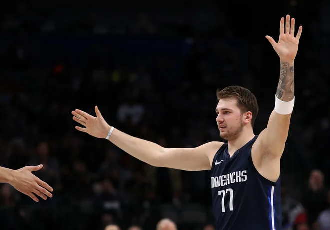 Luka Dončić FOTO: Ronald Martinez/AFP