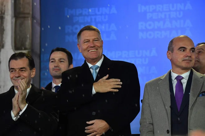 Klaus Iohannis. FOTO: Daniel Mihailescu/AFP