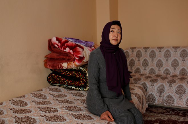 Ujgurka Gulbahar Jelilova je v kitajskem prevzojnem taborišču preživela 15 mesecev. Sedaj je borka za pravice ujgurskih žensk. FOTO: Murad Sezer/Reuters