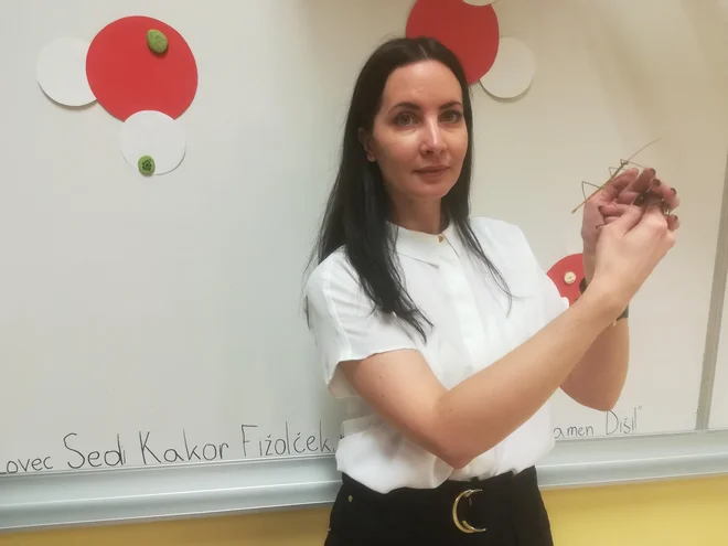 Nina Strlič pravi, da je dober učitelj strokovnjak na svojem področju, a tudi pedagog in vzgojitelj. FOTO:&nbsp;Mojca Boštele