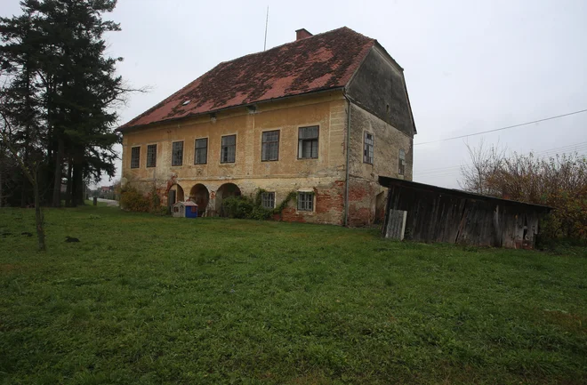 Naprodaj je trenutno prazen objekt na Belšakovi ulici 69 na Ptuju. Enonadstropna stavba meri okoli 646 kvadratnih metrov, pripada ji še zemljišče v velikosti 4218 kvadratnih metrov. FOTO: Tadej Regent