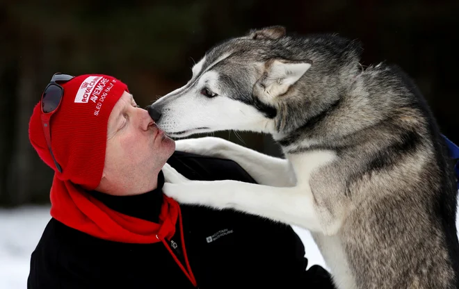 Pasje lizanje utegne postati tudi usodno, opozarjajo zdravniki. Fotografija je simbolična. FOTO: Russel Cheyne/Reuters