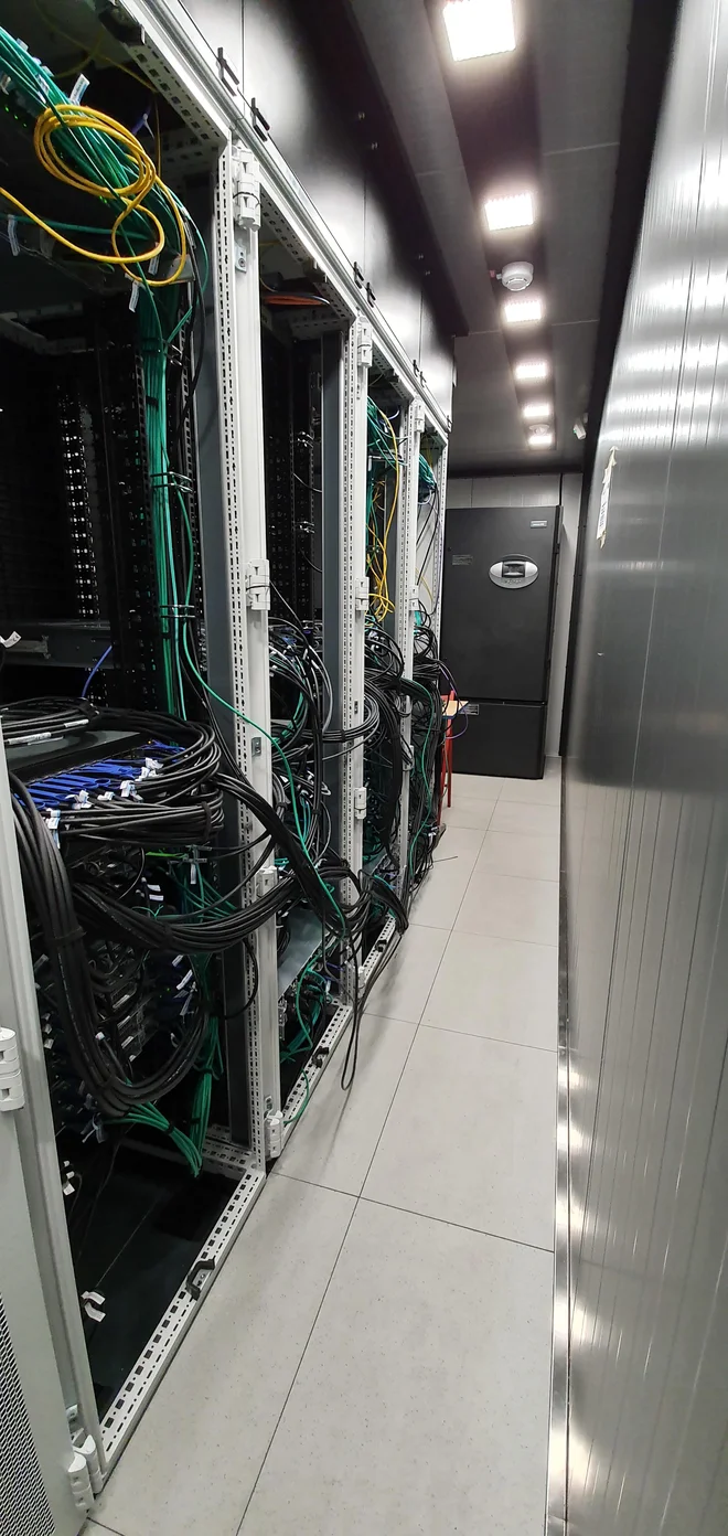 Superračunalnik HPC RIVR bo eden najzmogljivejših v Evropi. FOTO: Univerza V Mariboru