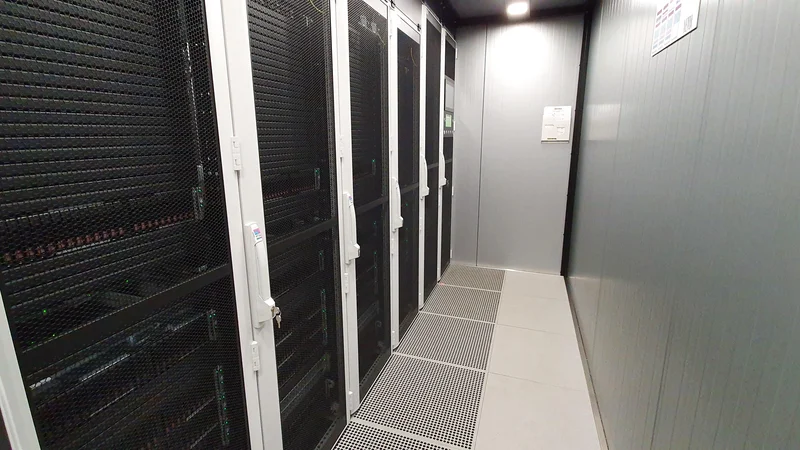 Fotografija: Superračunalnik HPC RIVR FOTO: Univerza V Mariboru