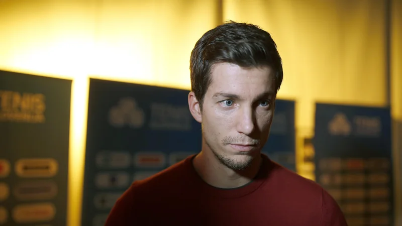 Fotografija: Aljaž Bedene je na 58. mestu na lestvici ATP. FOTO: Blaž Samec
