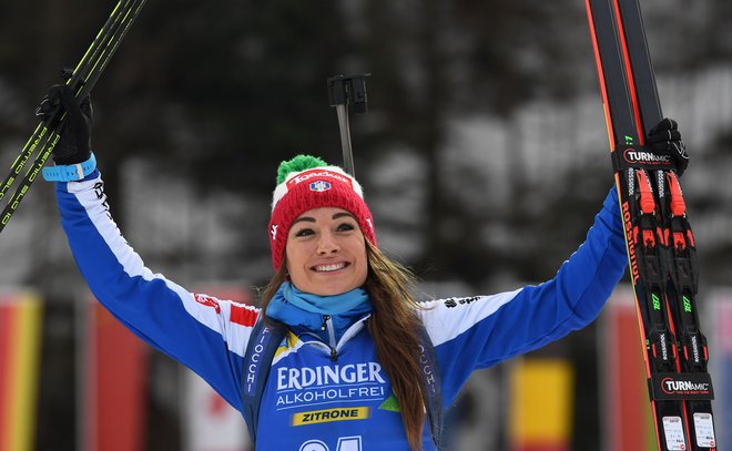 Dorothei Wierer se nasmiha naslov najboljše športnice leta na Južnem Tirolskem.