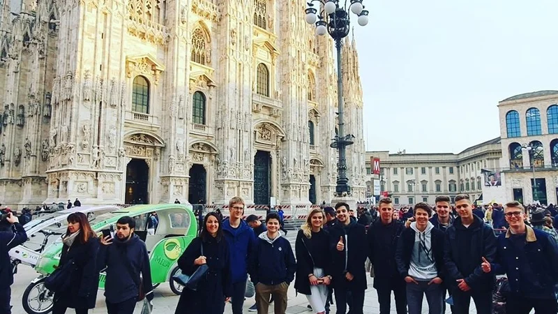 Fotografija: O pomenu udeležbe mladih na forumih, kakršnih je bil letošnji Eusalp, ki mu je predsedovala Italija, so si bili povsem enotni vsi udeleženci. FOTO: Bojana Cipot