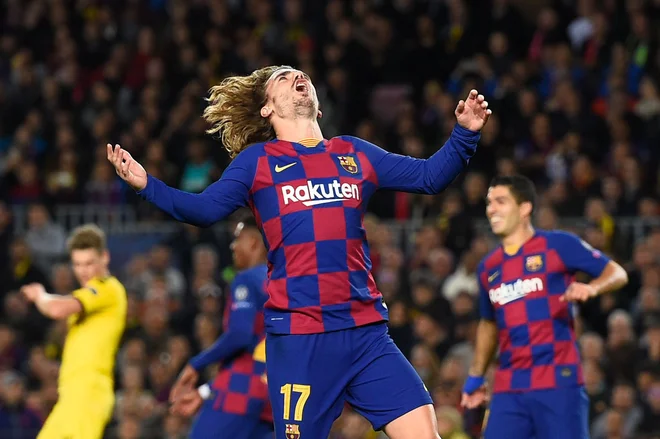 Bivši ljubljenec Atleticovih navijačev Antoine Griezmann prav gotovo ne bo doživel prisrčnega sprejema na štadionu Wanda Metropolitano. FOTO: AFP
