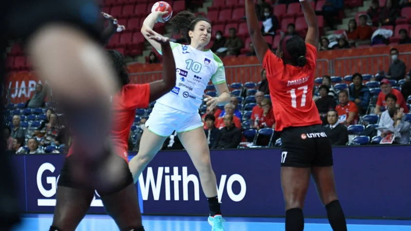Fotografija: Tjaša Stanko je bila še najboljša pri Slovenkah. FOTO: IHF