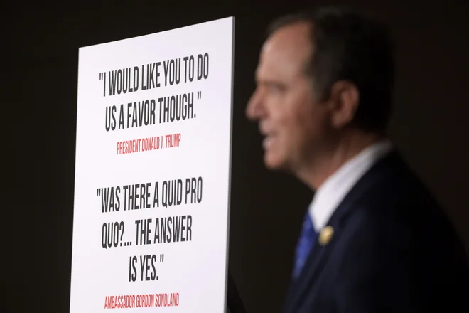 Demokrat Adam Schiff. FOTO: Alex Wong/AFP