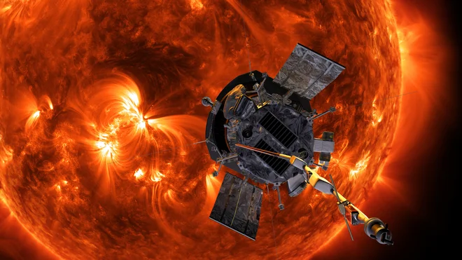 Solarna sonda Parker FOTO: Nasa/Johns Hopkins APL