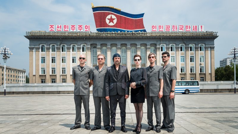 Fotografija: Laibach v Pjongjangu. FOTO: Jørund F. Pedersen