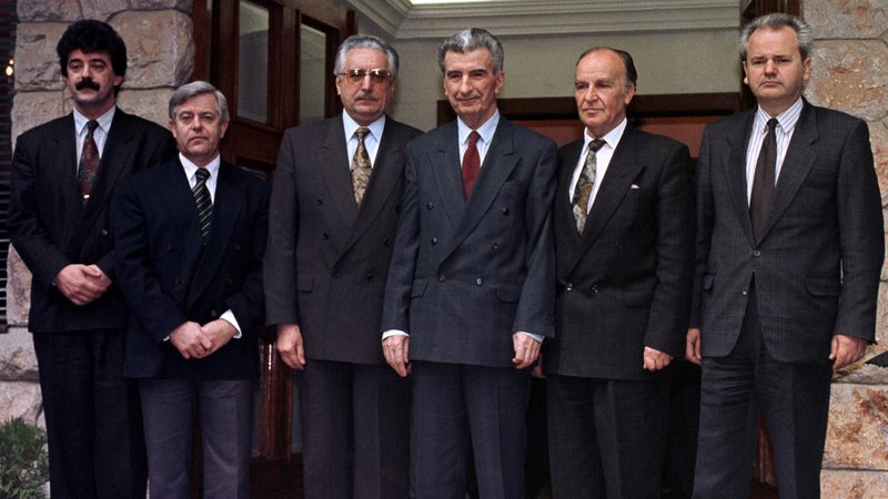 Fotografija: Na sarajevskem srečanju šesterice jugoslovanskih voditeljev je Tudžman prvi podprl kompromis federalnih in konfederalnih rešitev.