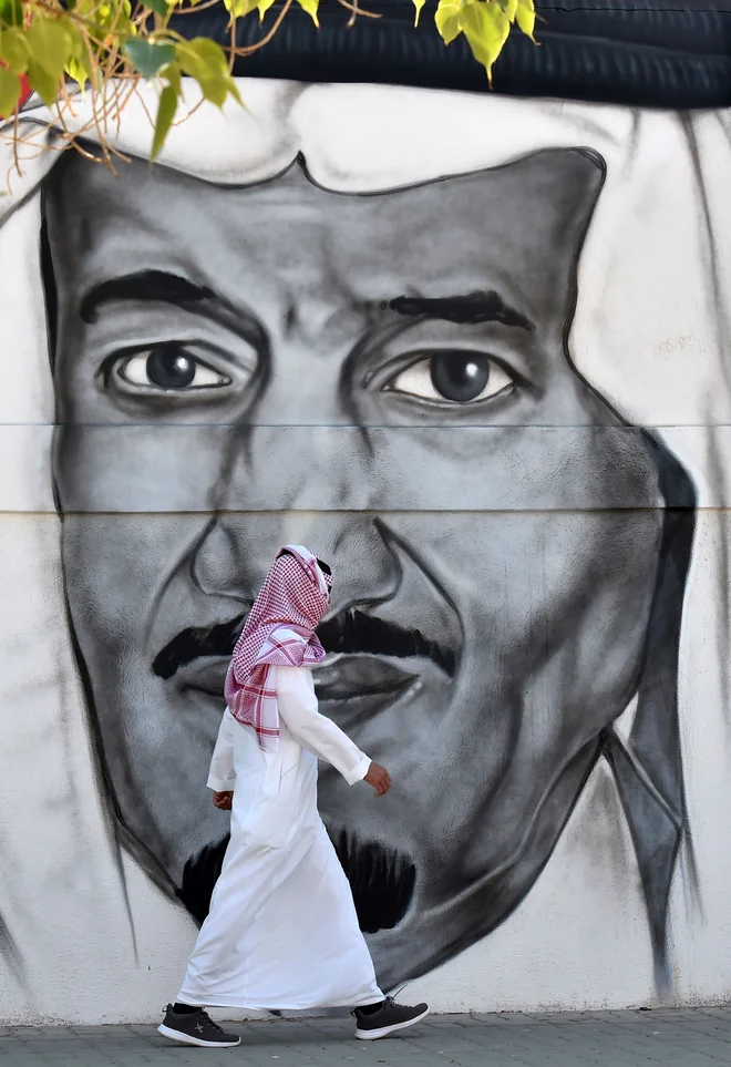 Poroba kralja Salmana v Riadu. Foto Fayez Nureldine Afp