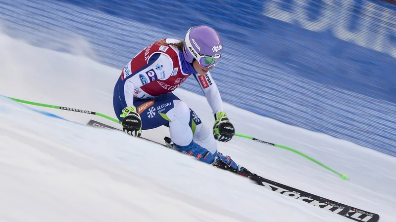 Fotografija: Ilka Štuhec bo, kot kaže, potrebovala še nekaj tekem, da si bo povrnila gotovost, s katero je zmagovala pred poškodbo. FOTO: Usa Today Sports