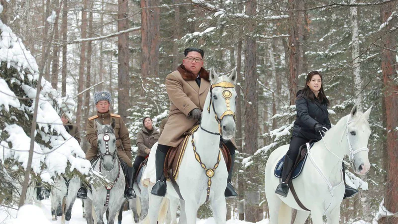 Fotografija: Severnokorejska Delavska stranka bo imela konec meseca plenarno zasedanje. FOTO: Kcna Kcna via Reuters