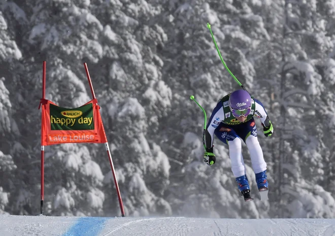 Ilka Štuhec ni bila v ospredju v Kanadi. FOTO: Usa Today Sports