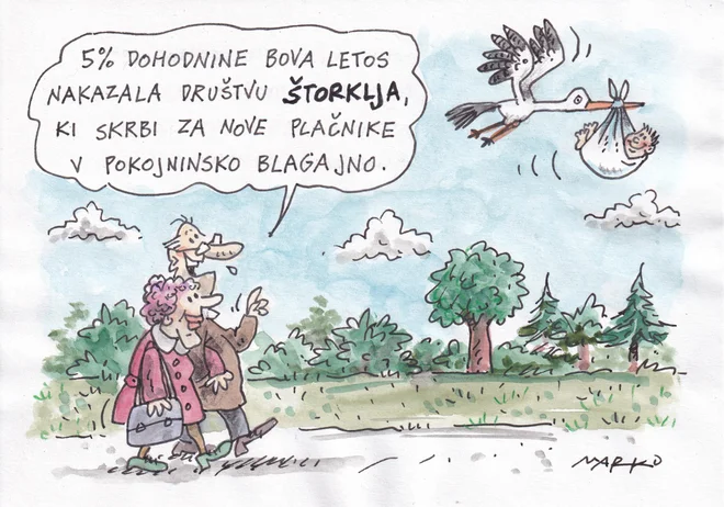 KARIKATURA: MARKO KOČEVAR