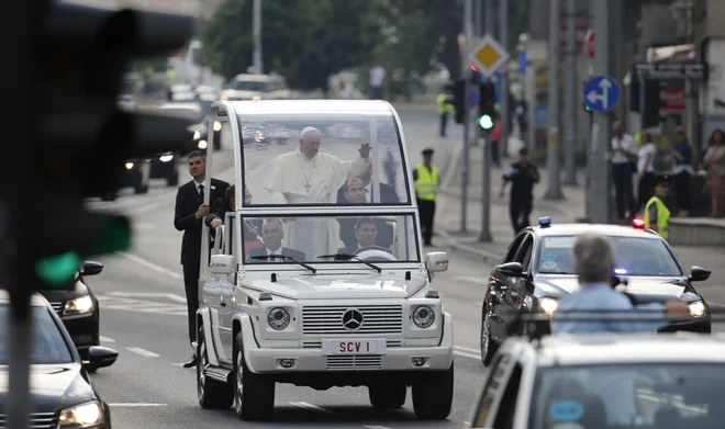 Mercedes G v bolj zaščiteni izvedbi Foto Reuters