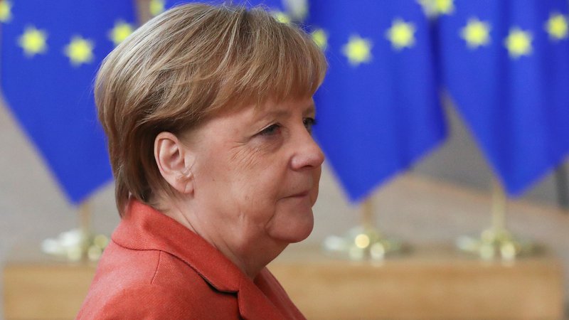 Fotografija: Nemška kanclerka Angela Merkel FOTO: Yves Herman/Reuters