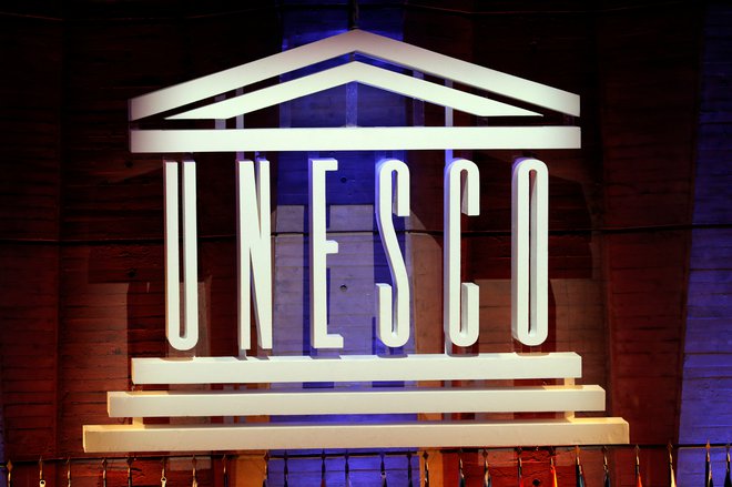 Unesco je organizacija Združenih narodov za izobraževanje, znanost in kulturo. FOTO: Philippe Wojazer/Reuters