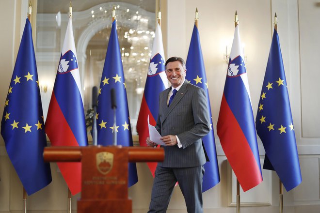 Predsednik republike Pahor je pred zadnjimi predsedniškimi volitvami dejal, da Borisa Štefaneca ne bi ponovno imenoval. FOTO: Leon Vidic/Delo