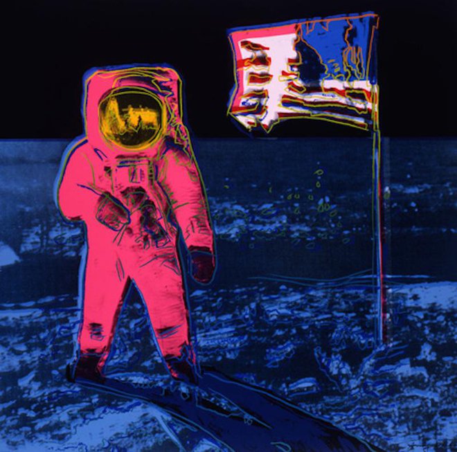 Andy Warhol: Moonwak Foto Andy Warhol