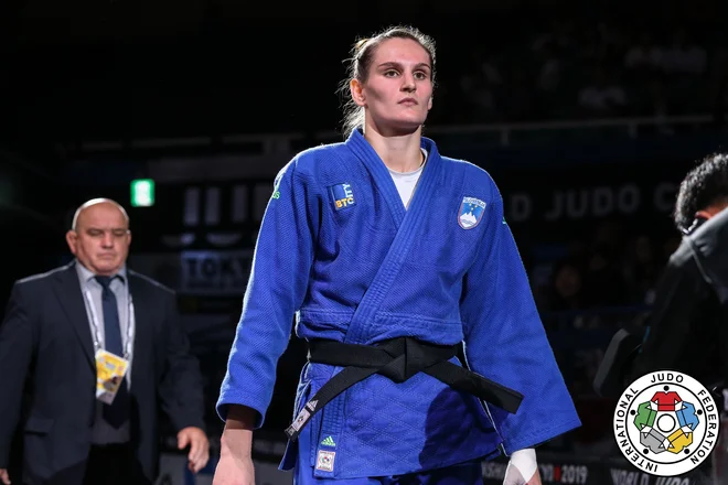 Klaro Apotekar je razjezila sodniška odločitev v Qingdau.<br />
FOTO: Emanuele Di Feliciantonio/IJF