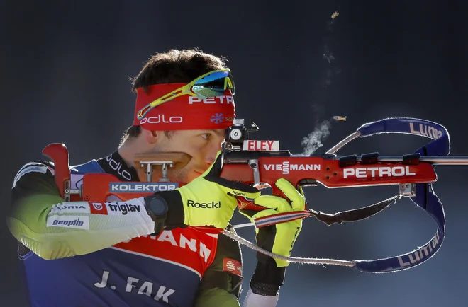 Jakov Fak se veseli svetovnega prvenstva, ki ga bo leta 2021 gostila Pokljuka. FOTO: Matej Družnik/Delo