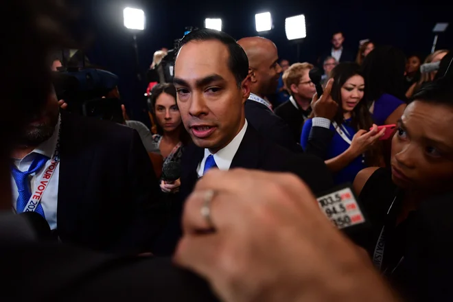 Julian Castro. FOTO: Frederic J. Brown/AFP