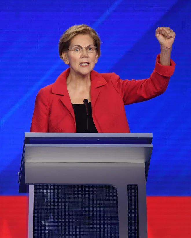  Elizabeth Warren. FOTO: Robyn Beck/AFP