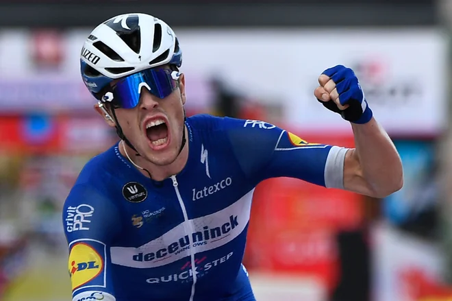 Frncoz Remi Cavagna je zmagovalec 19. etape. Foto: AFP