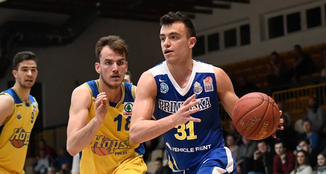 Žan Mark Šiško je zadeval in podajal. FOTO: Koper Primorska