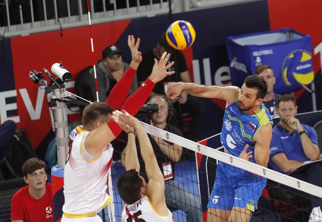 Mitja Gasparini je imel povprečno tekmo, zbral je osem točk. FOTO: Mavric Pivk/Delo