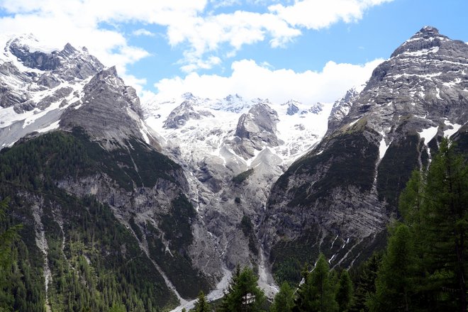 Mogočne Alpe. Foto: Dušan Dundek