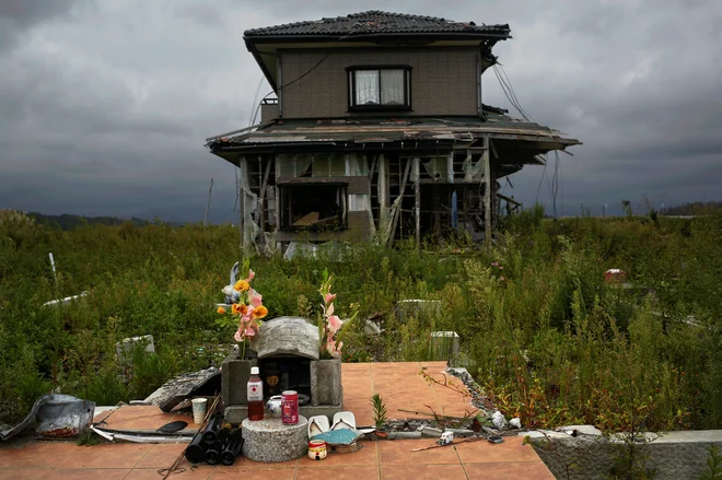 Spomin žrtvam jedrske nesreče. FOTO: Damir Sagolj Reuters