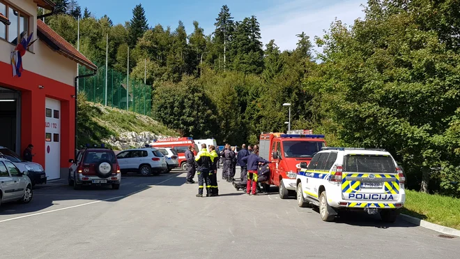 Deveti dan je pogrešanega italijanskega gobarja iskalo več kot 40 policistov in gasilcev. FOTO: PU Nova Gorica